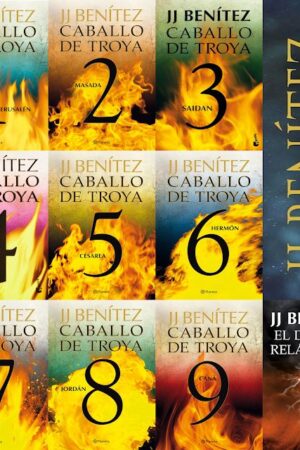 Pack Saga Caballo de Troya (10 libros): Jerusalén + Masada + Saidan + Nazaret + Cesarea + Nermón + Nahum + Jordán + Canán + El día del relámpago de J.J. Benítez