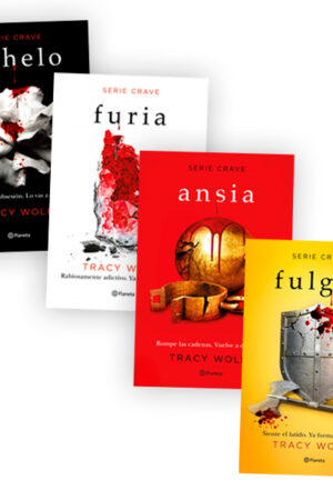 Pack 4 Serie Crave: Anhelo + Furia + Ansia + Fulgor de Tracy Wolff